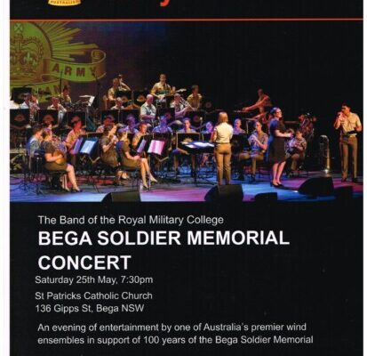 Bega Soldier Memorial Concert