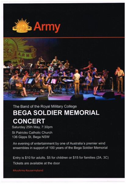 Bega Soldier Memorial Concert